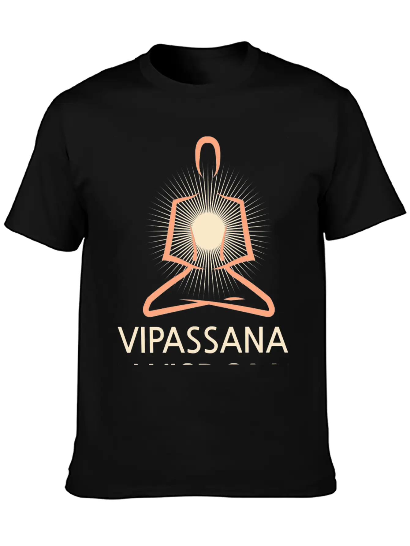 Vipassana Wisdom Timeless Short Sleeve Tee – Comfy And Minimalist Design