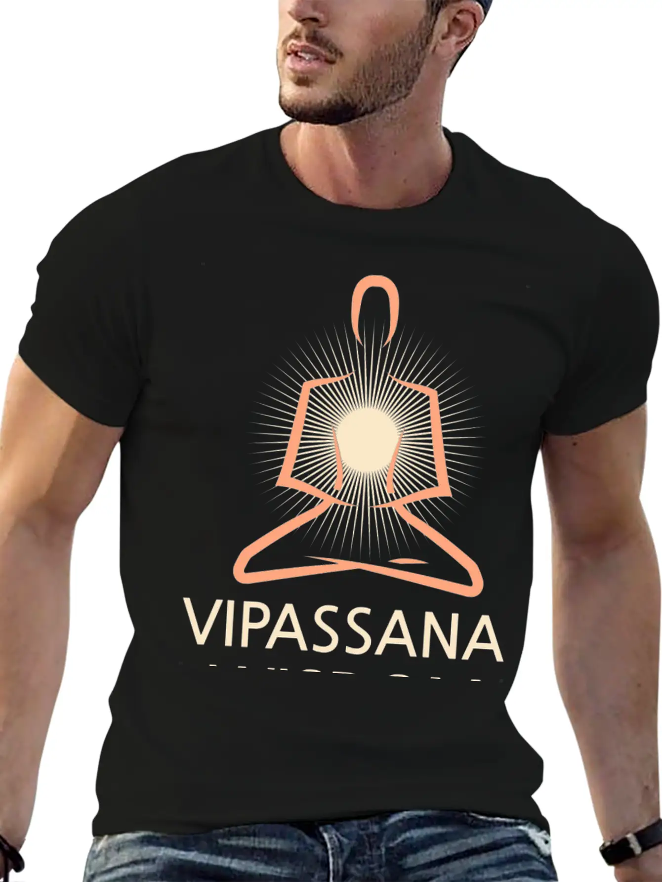 Vipassana Wisdom Timeless Short Sleeve Tee – Comfy And Minimalist Design