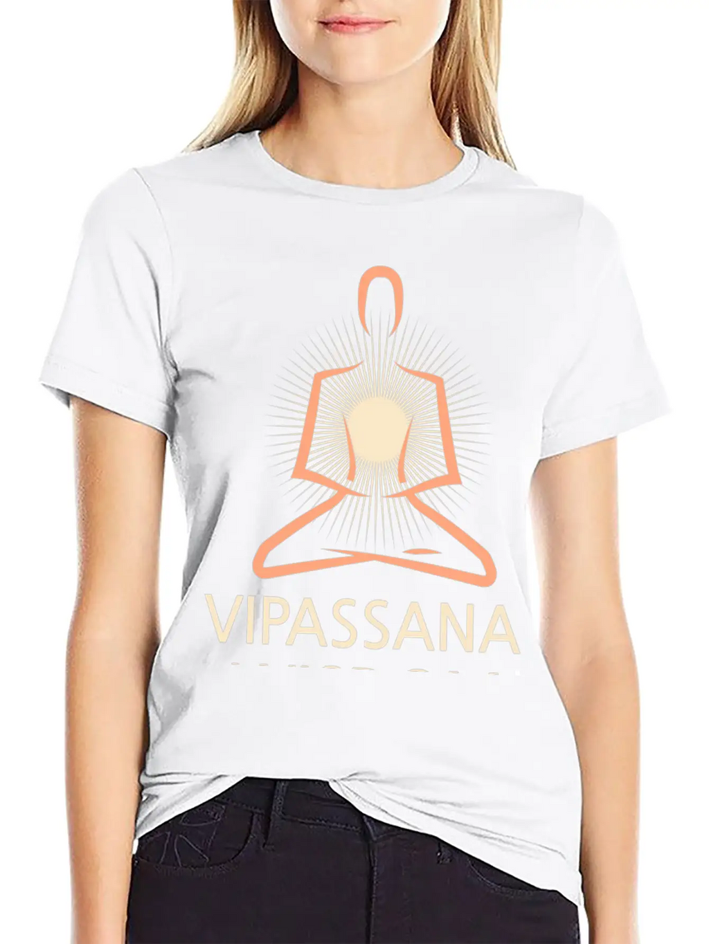 Vipassana Wisdom Timeless Short Sleeve Tee – Comfy And Minimalist Design