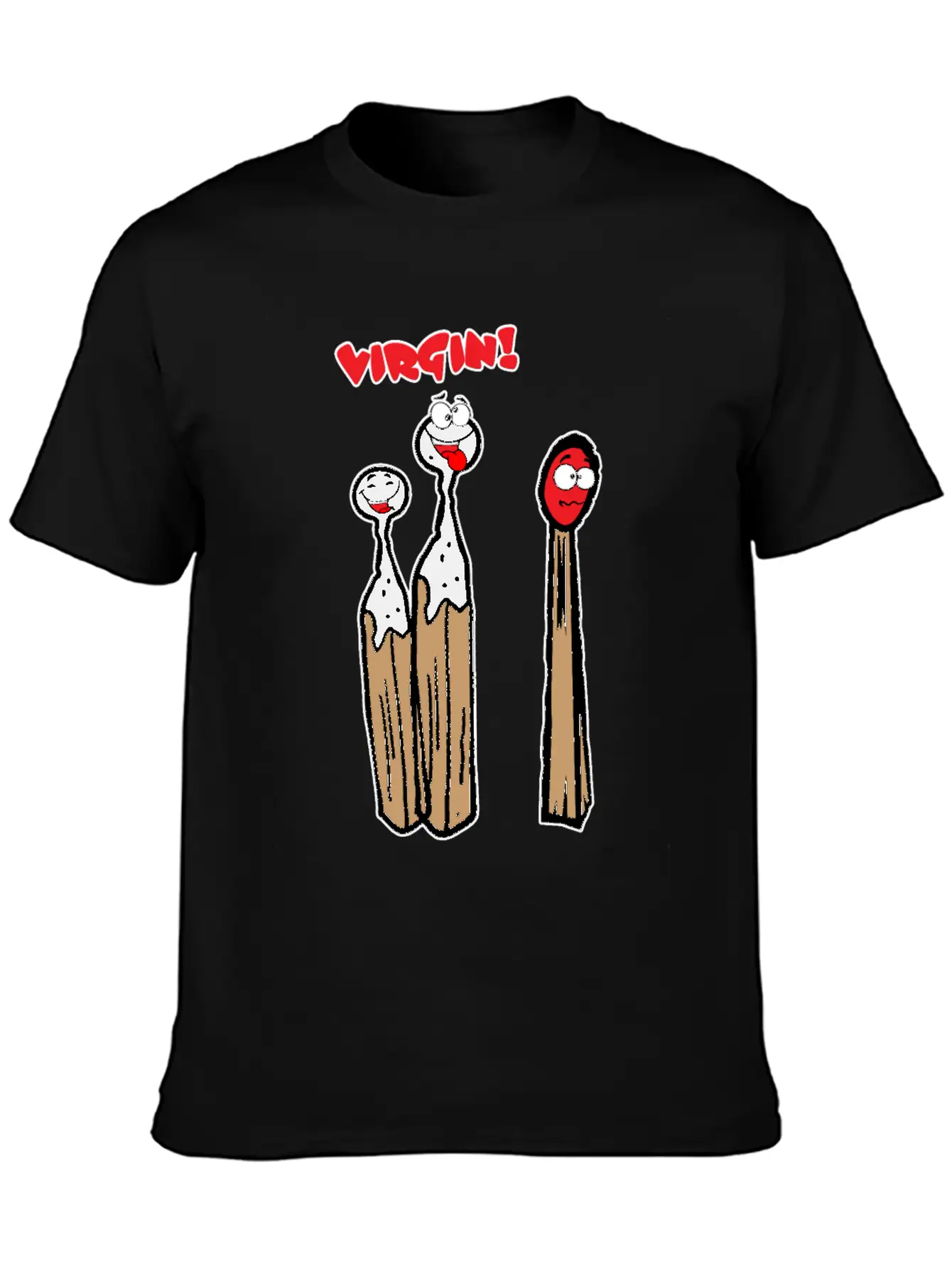 Virgin Match Classic Cotton Tee – Unisex Comfort For Any Season