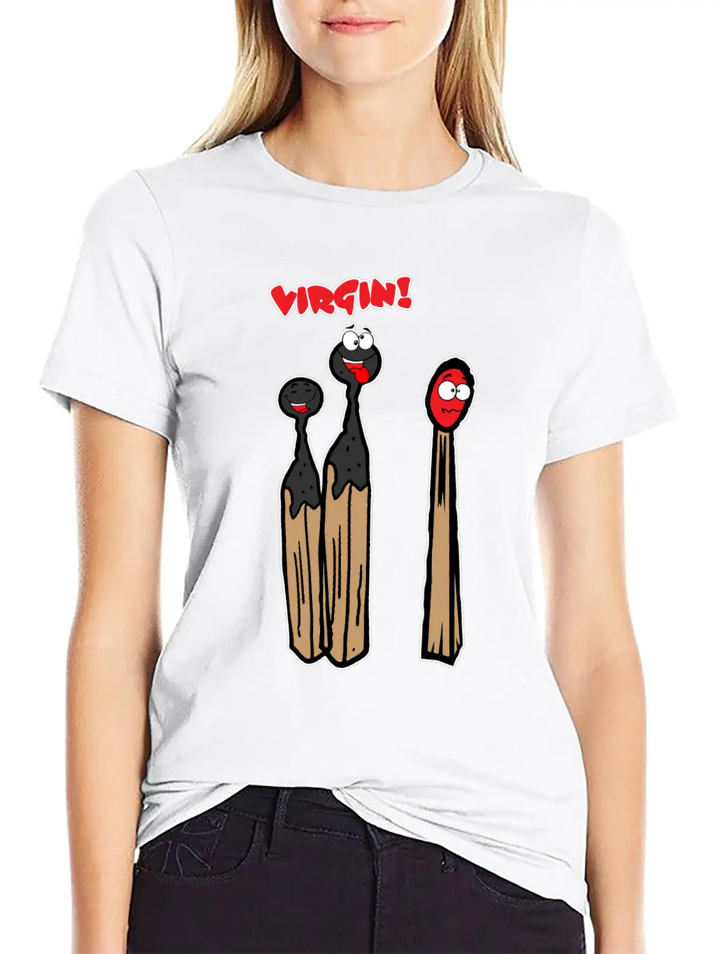 Virgin Match Classic Cotton Tee – Unisex Comfort For Any Season