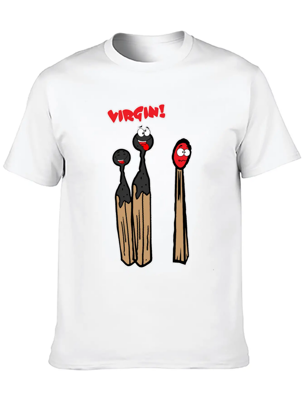 Virgin Match Classic Cotton Tee – Unisex Comfort For Any Season