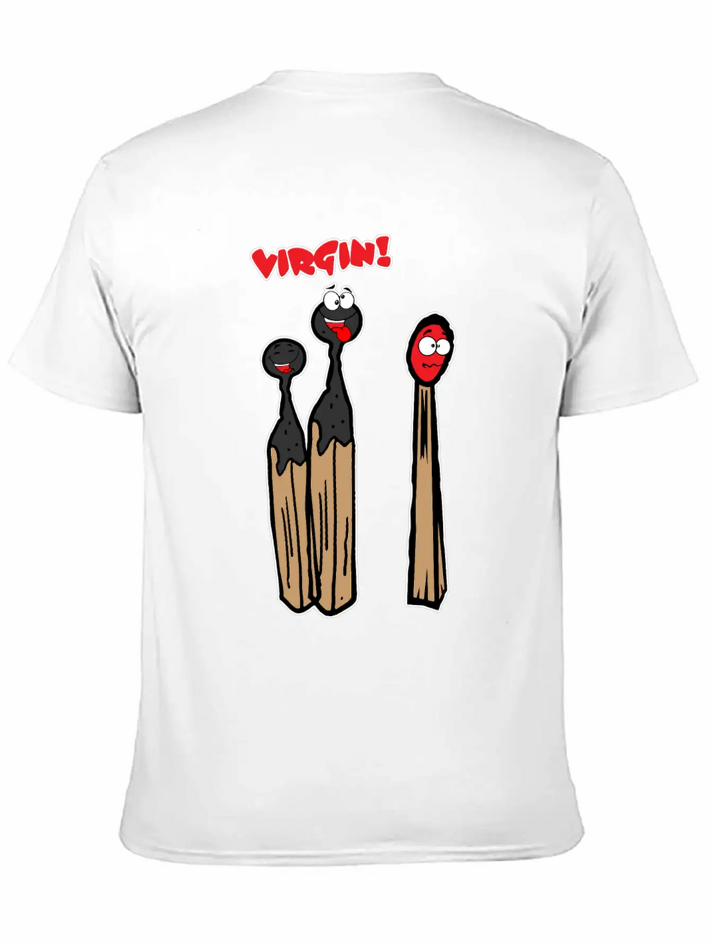 Virgin Match Classic Cotton Tee – Unisex Comfort For Any Season
