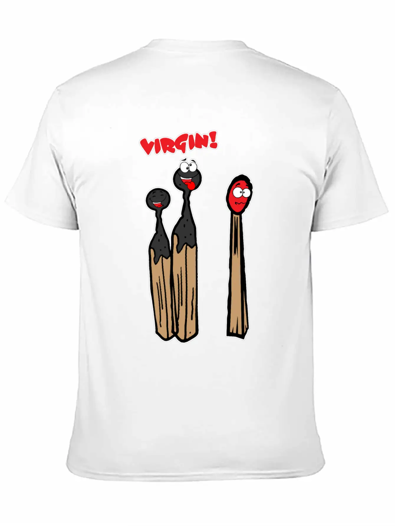 Virgin Match Classic Cotton Tee – Unisex Comfort For Any Season