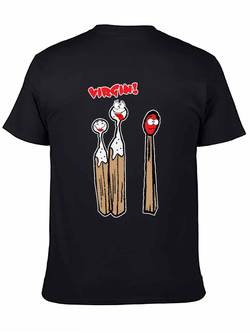 Virgin Match Classic Cotton Tee – Unisex Comfort For Any Season