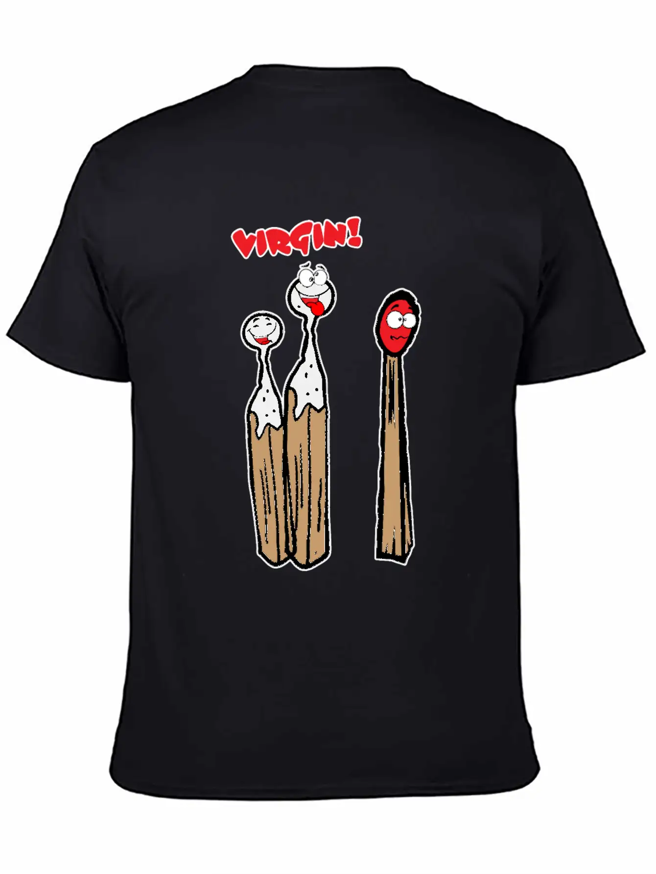 Virgin Match Classic Cotton Tee – Unisex Comfort For Any Season