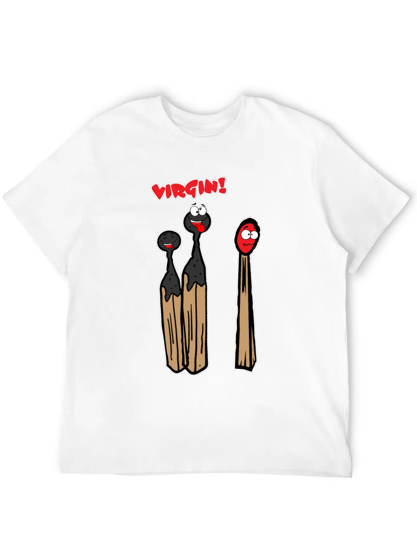 Virgin Match Classic Cotton Tee – Unisex Comfort For Any Season