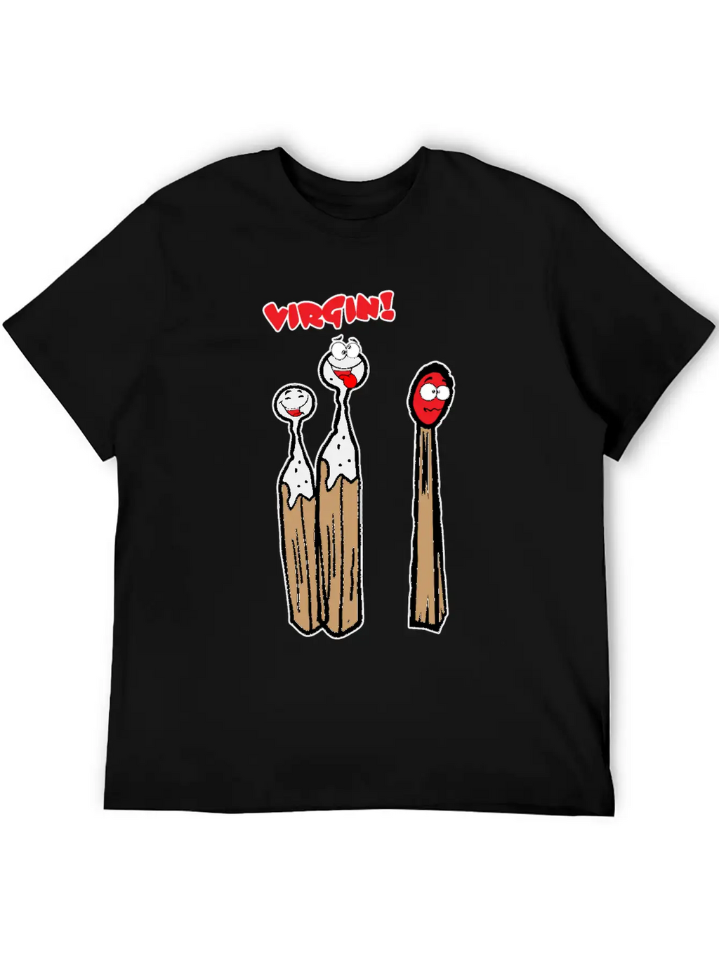 Virgin Match Classic Cotton Tee – Unisex Comfort For Any Season