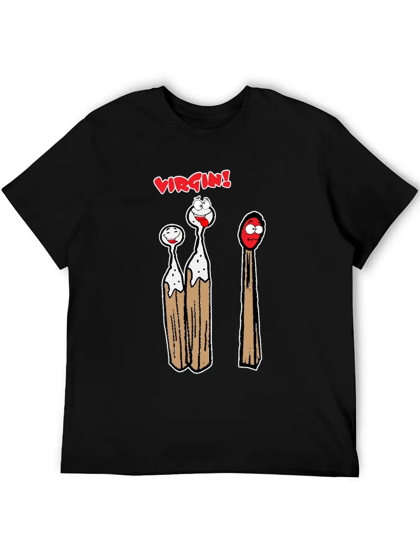 Virgin Match Classic Cotton Tee – Unisex Comfort For Any Season