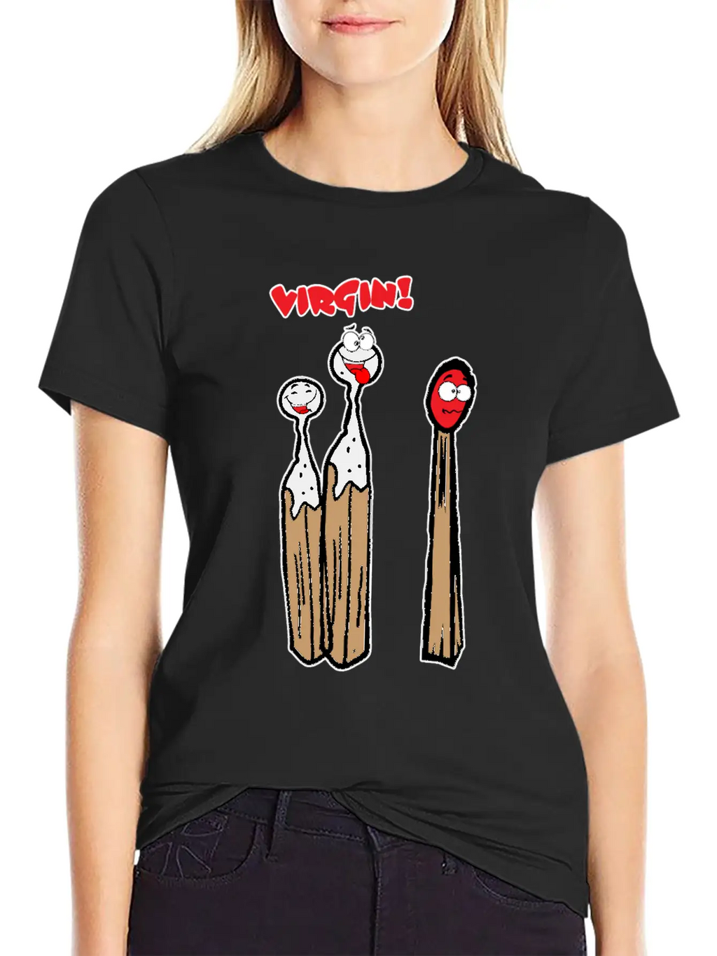 Virgin Match Classic Cotton Tee – Unisex Comfort For Any Season