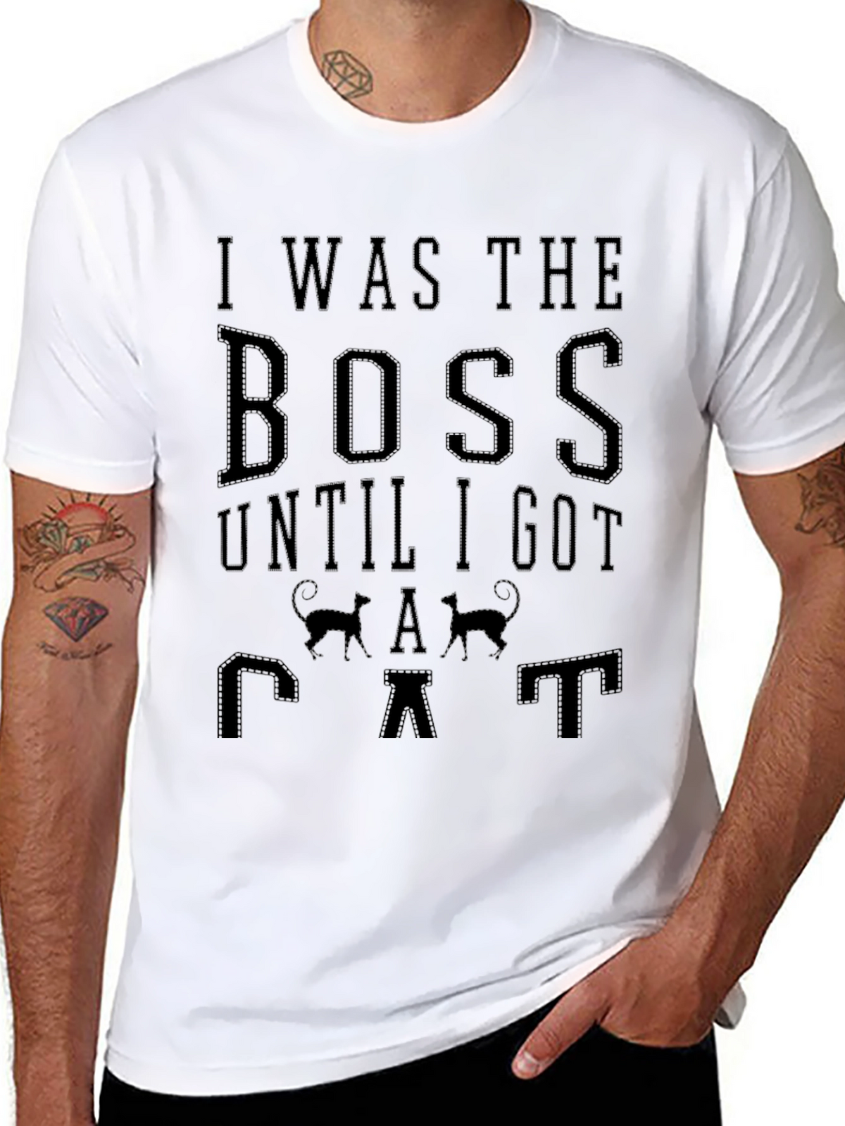 I Was The Boss Until I Got A Cat T-Shirt