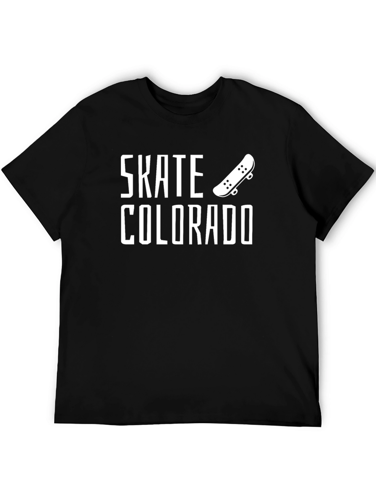 Skate Colorado Graphic Tee - Skateboard Lover Shirt