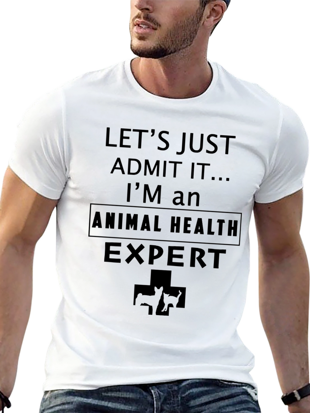 Animal Health Expert Graphic T-Shirt