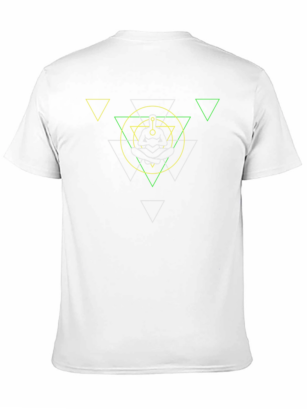 Geometric Meditation T-Shirt - Relaxed Fit