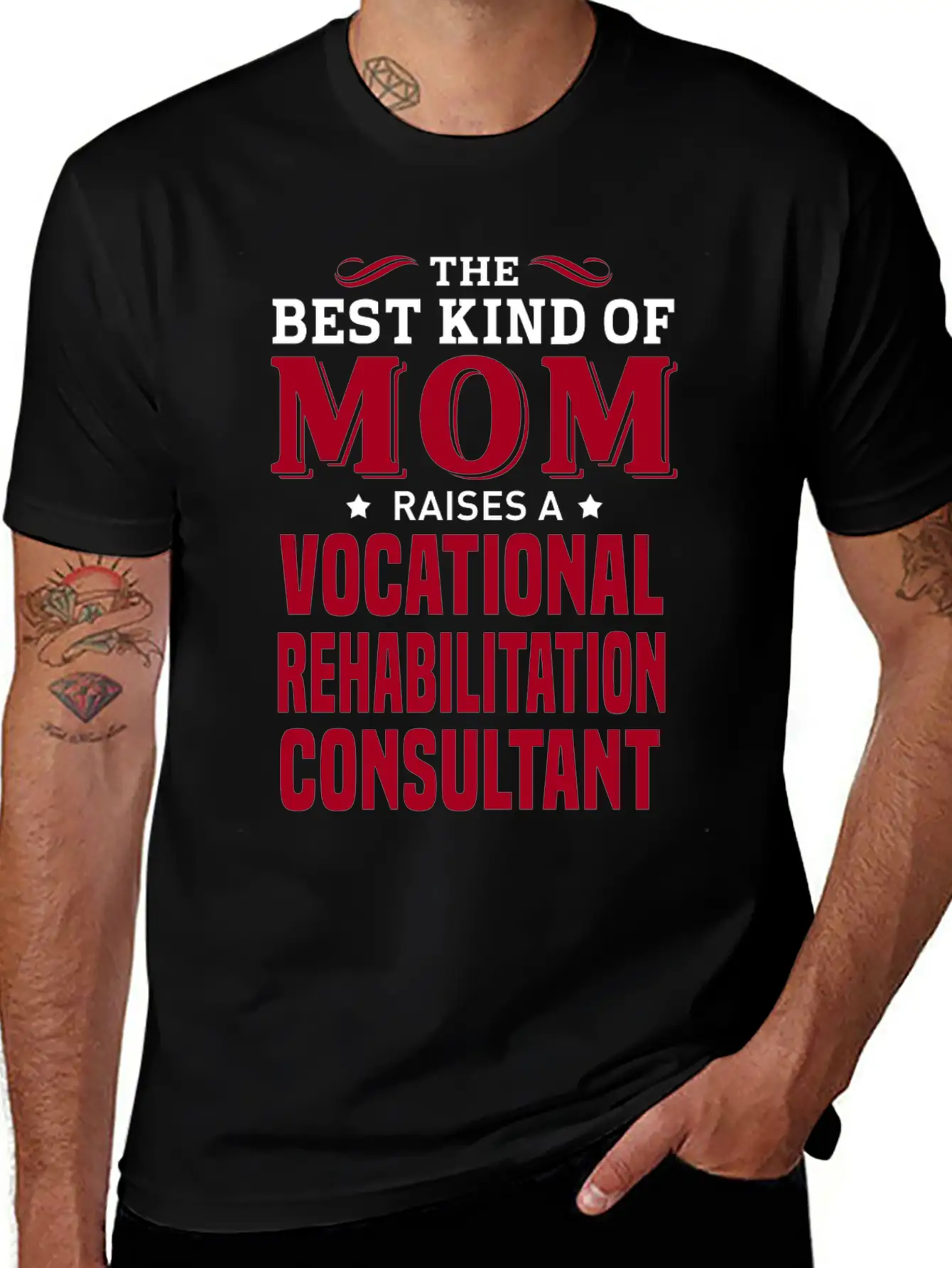 Vocational Rehabilitation Consultant Relaxed Everyday Tee – Lightweight And Durable Cotton
