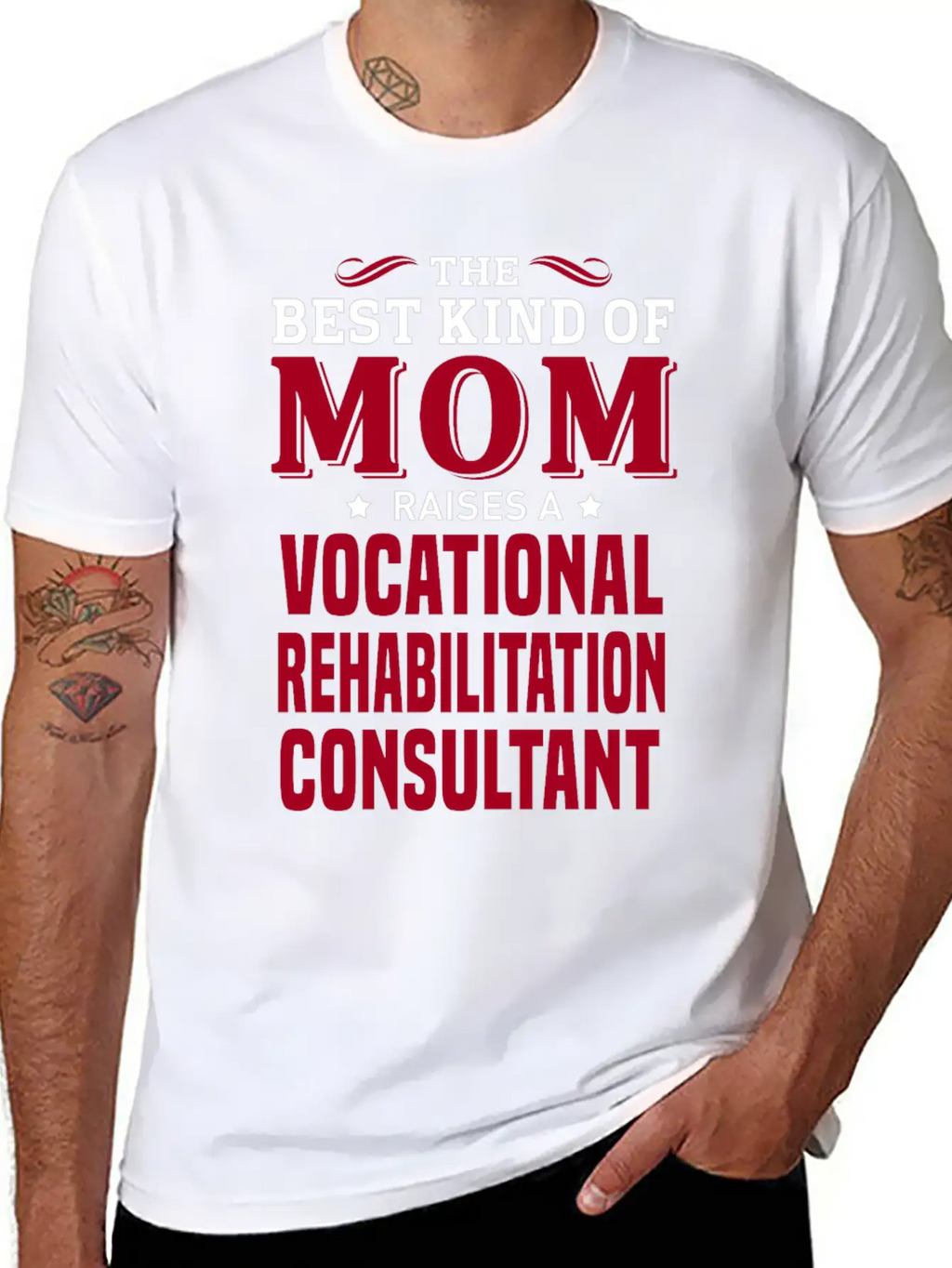 Vocational Rehabilitation Consultant Relaxed Everyday Tee – Lightweight And Durable Cotton