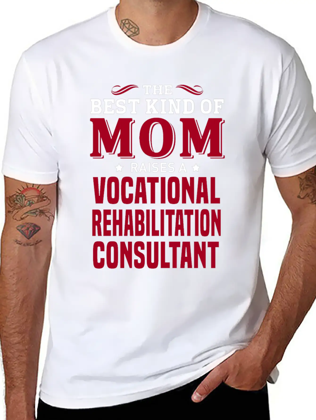 Vocational Rehabilitation Consultant Relaxed Everyday Tee – Lightweight And Durable Cotton