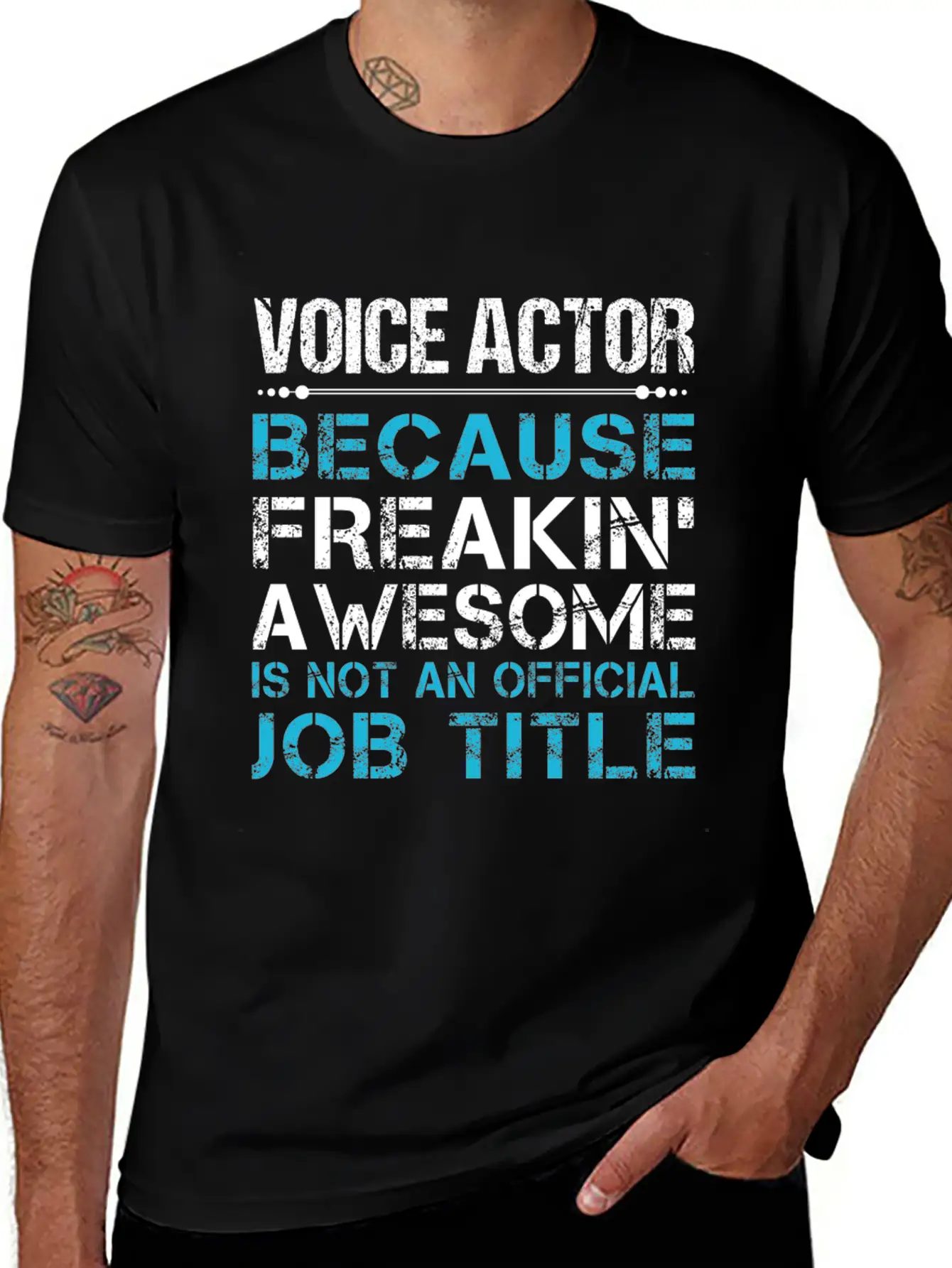 Voice Actor T Shirt - Freaking Awesome Gift Item T Classic Cotton Tee – Unisex Comfort For Any Season