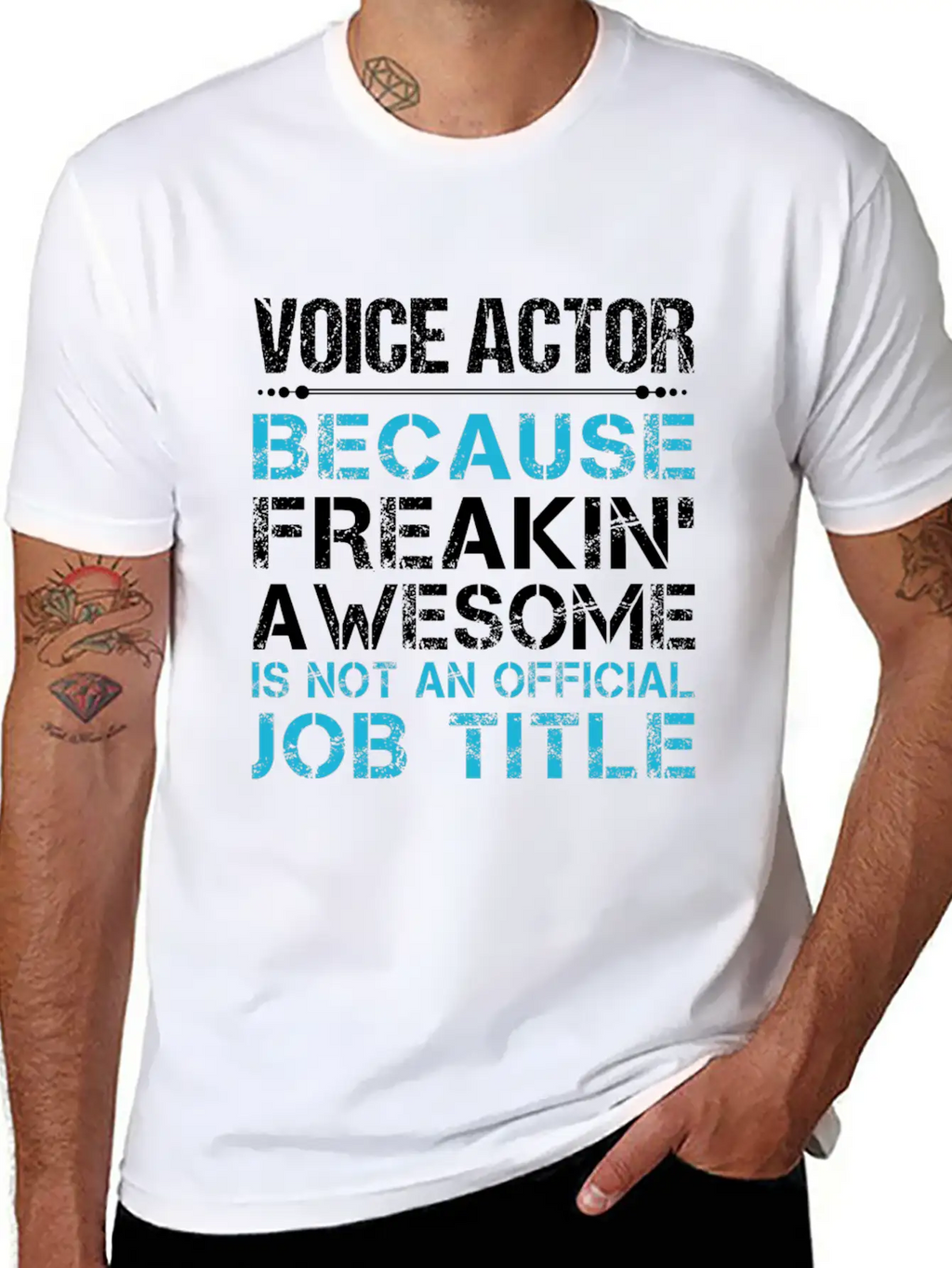 Voice Actor T Shirt - Freaking Awesome Gift Item T Classic Cotton Tee – Unisex Comfort For Any Season