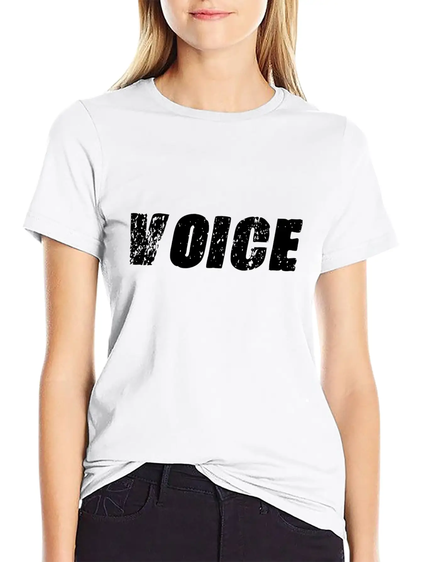 Voice Unisex Casual T-Shirt – Clean Design For Daily Comfort