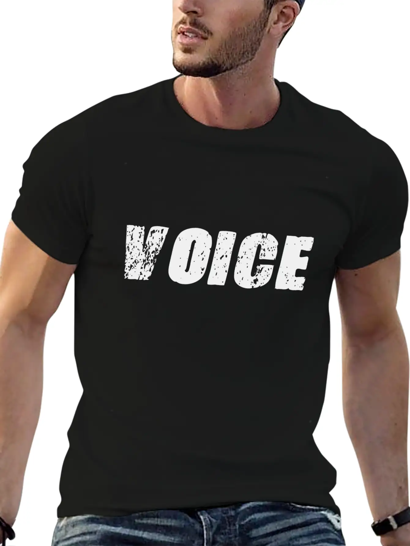 Voice Unisex Casual T-Shirt – Clean Design For Daily Comfort