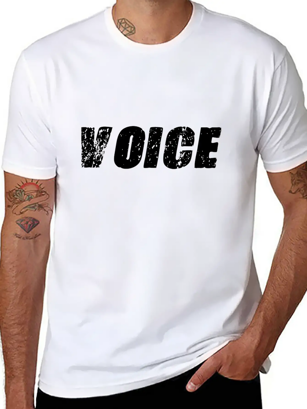 Voice Unisex Casual T-Shirt – Clean Design For Daily Comfort