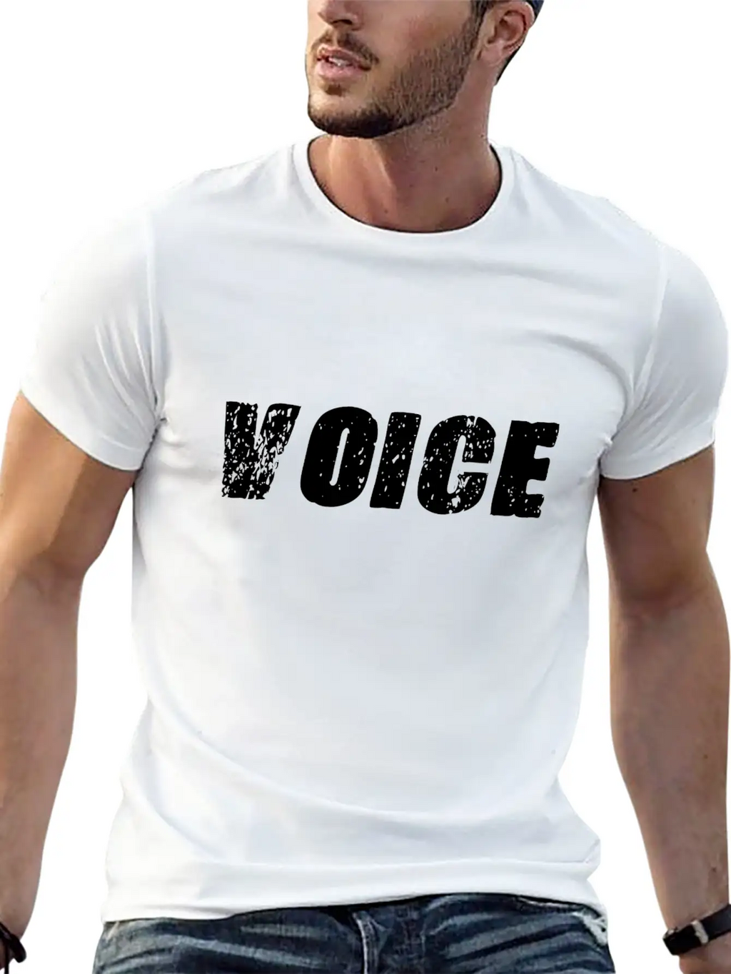 Voice Unisex Casual T-Shirt – Clean Design For Daily Comfort