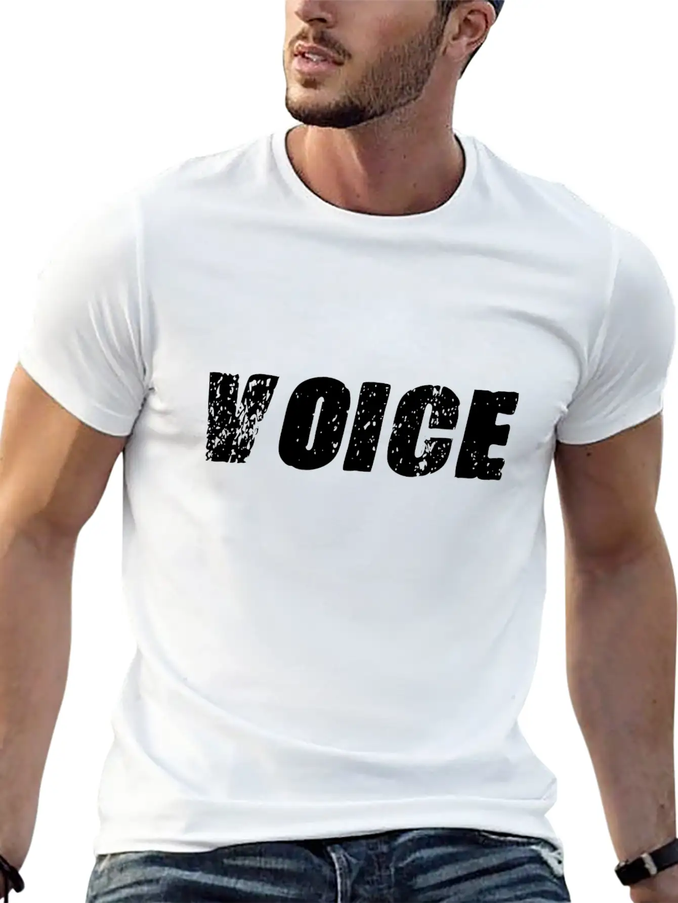 Voice Unisex Casual T-Shirt – Clean Design For Daily Comfort
