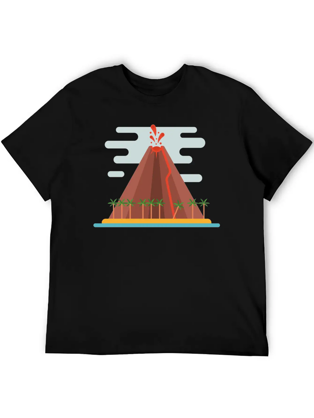 Volcano Breathable Soft Cotton T-Shirt – Timeless Casual Look