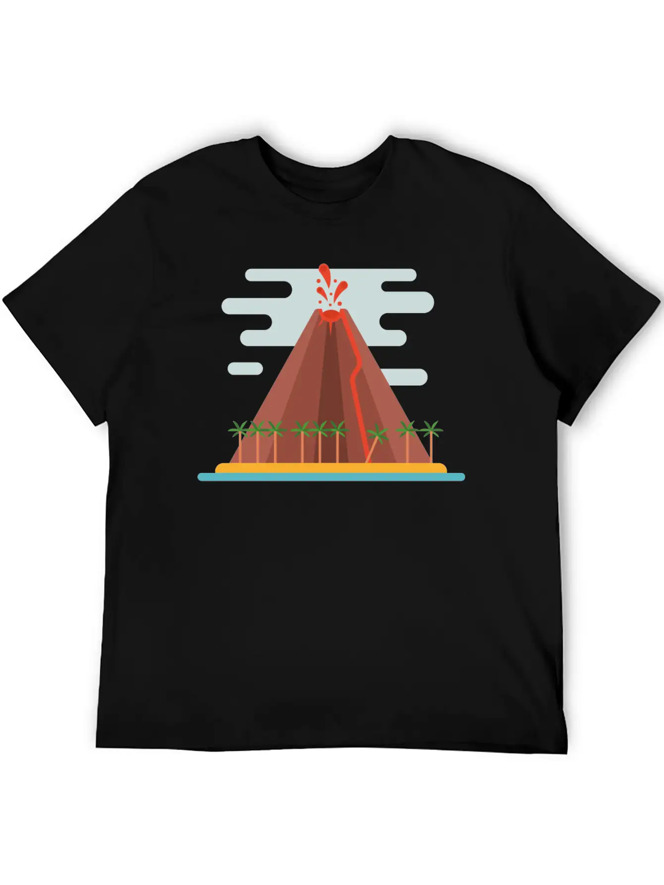 Volcano Breathable Soft Cotton T-Shirt – Timeless Casual Look