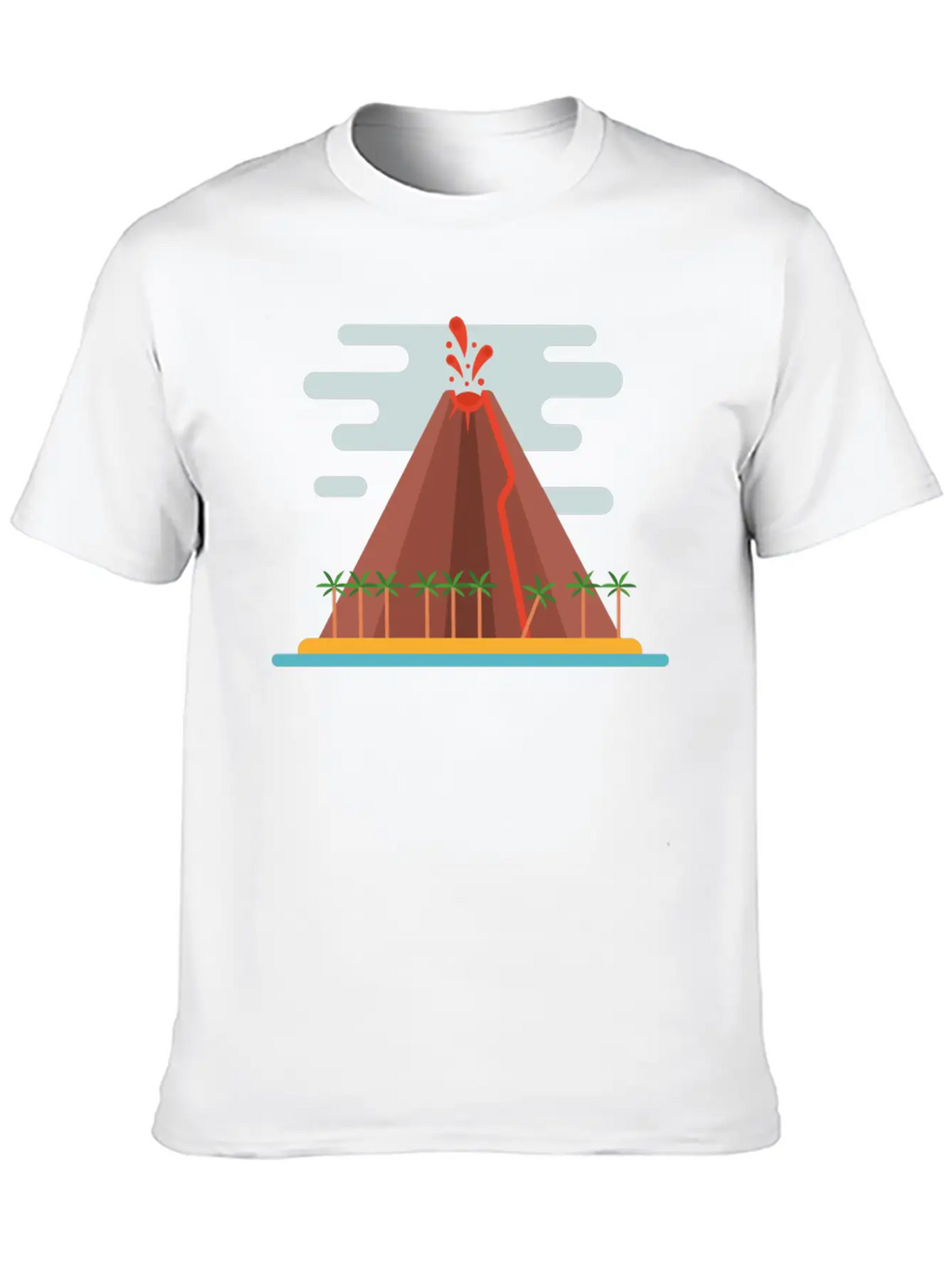 Volcano Breathable Soft Cotton T-Shirt – Timeless Casual Look