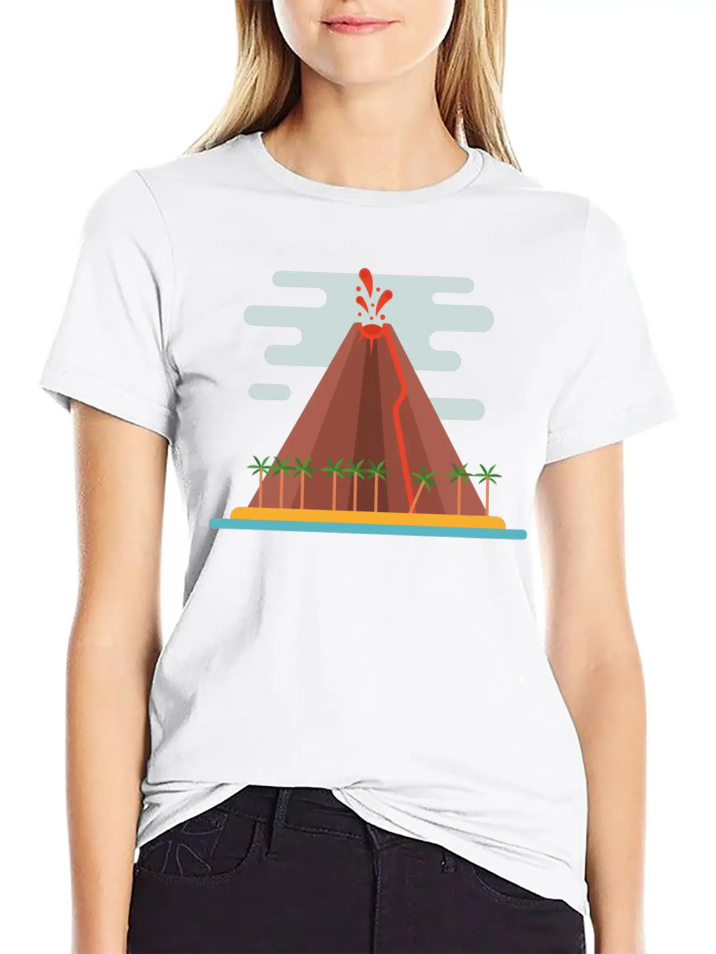 Volcano Breathable Soft Cotton T-Shirt – Timeless Casual Look