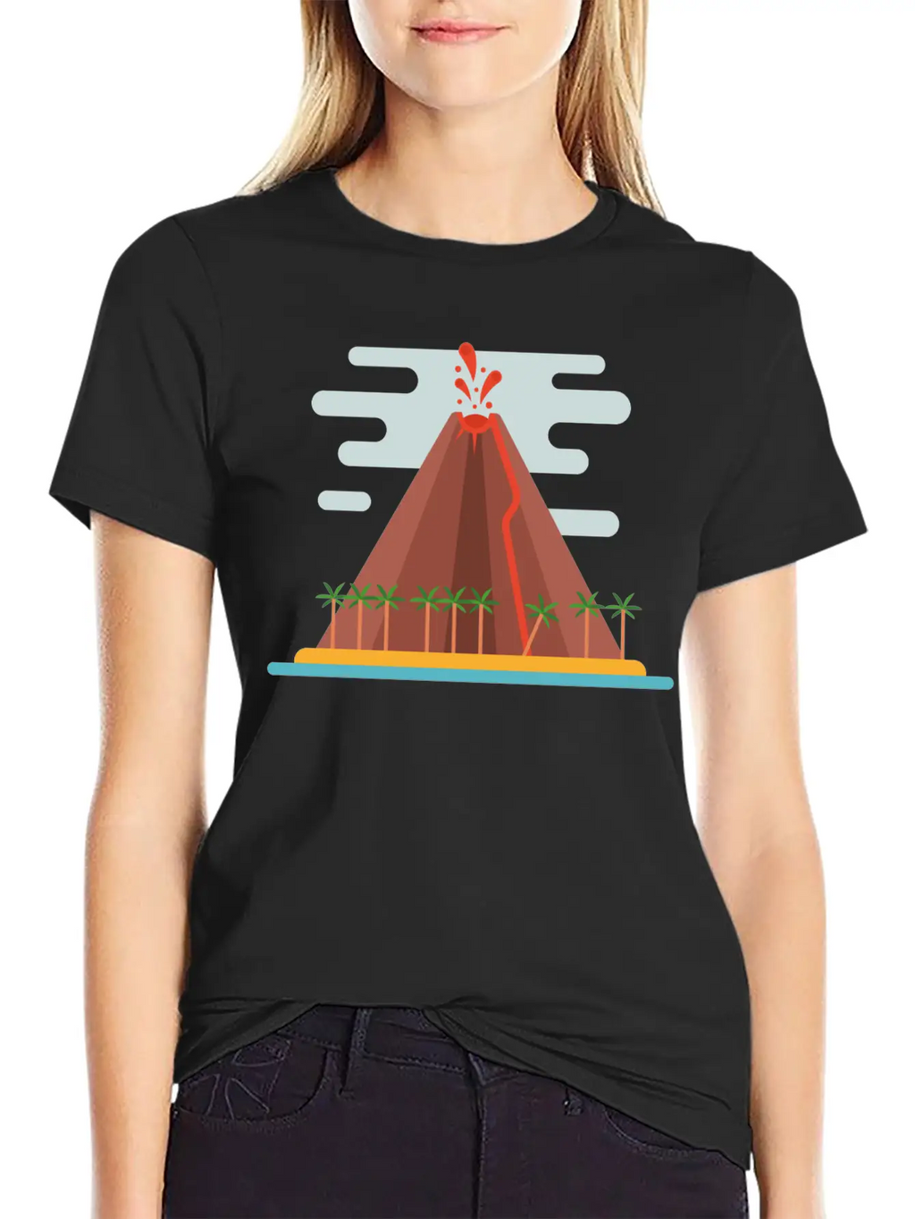 Volcano Breathable Soft Cotton T-Shirt – Timeless Casual Look