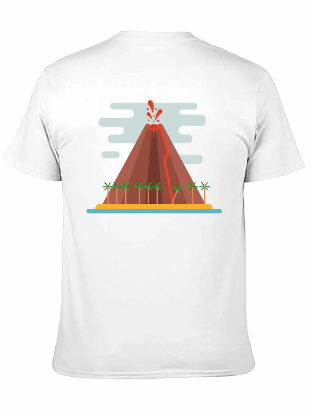 Volcano Breathable Soft Cotton T-Shirt – Timeless Casual Look