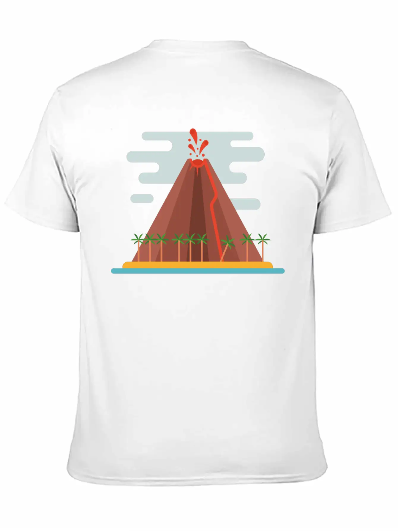 Volcano Breathable Soft Cotton T-Shirt – Timeless Casual Look