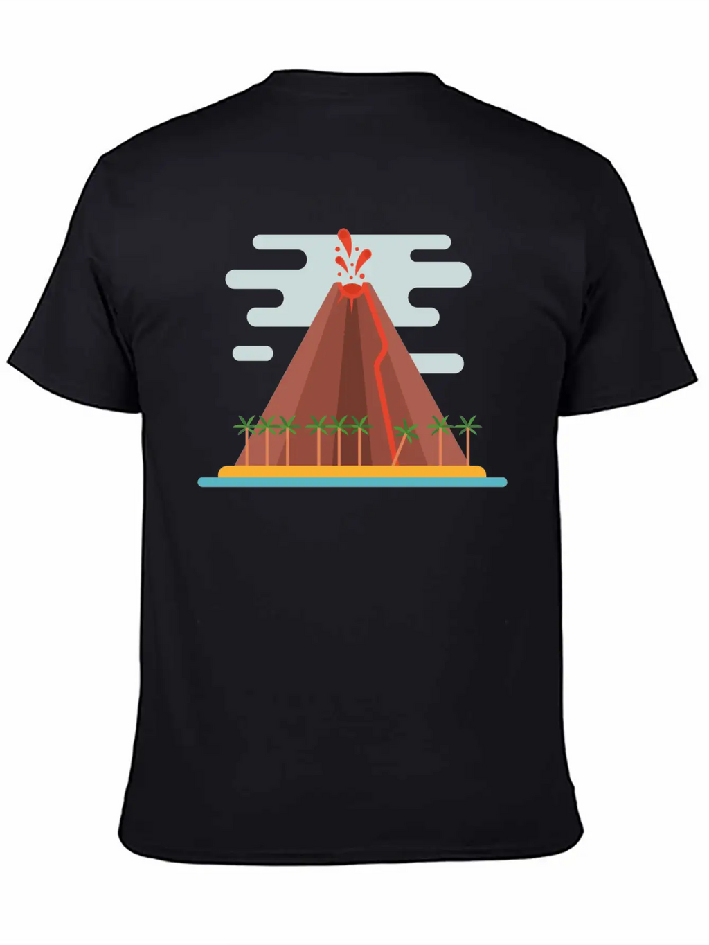 Volcano Breathable Soft Cotton T-Shirt – Timeless Casual Look