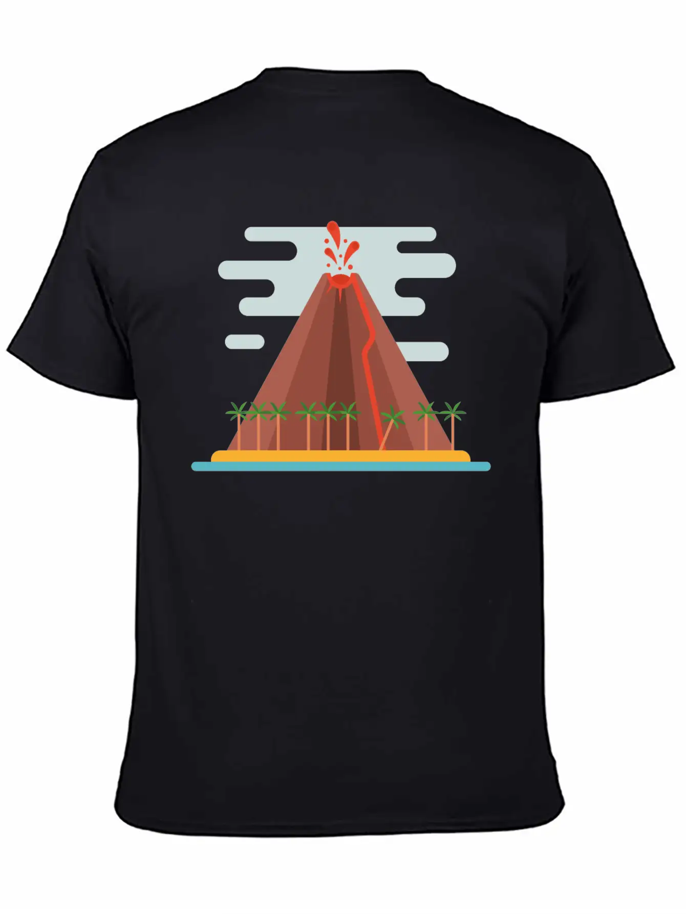 Volcano Breathable Soft Cotton T-Shirt – Timeless Casual Look