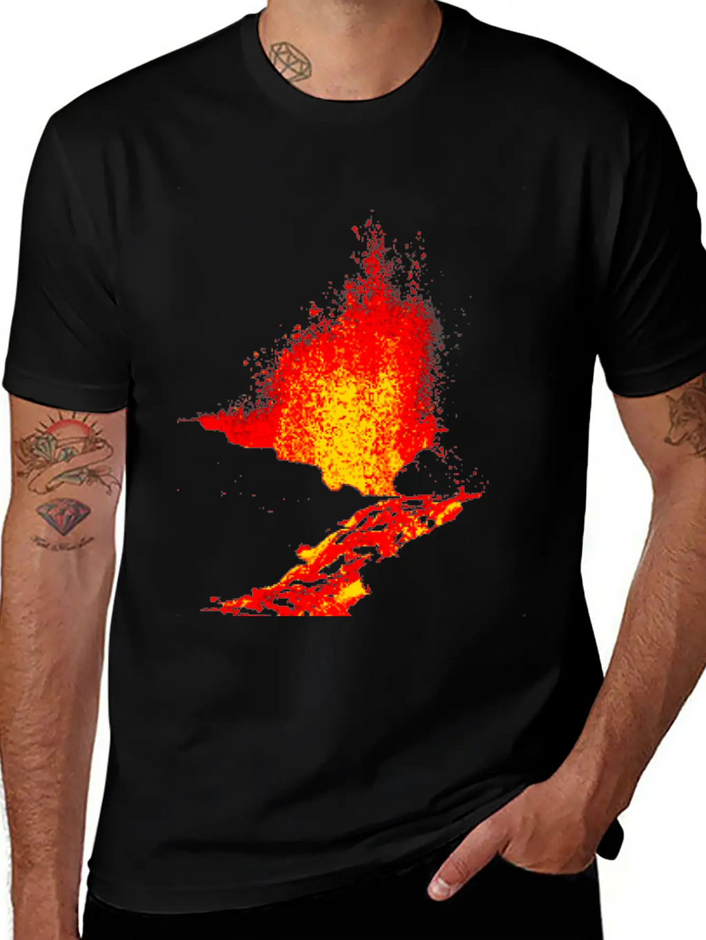 Volcano Madness Stylish Everyday T-Shirt – Unisex Basic Cotton Tee