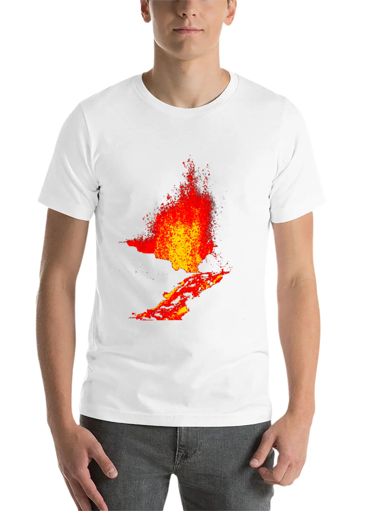 Volcano Madness Stylish Everyday T-Shirt – Unisex Basic Cotton Tee