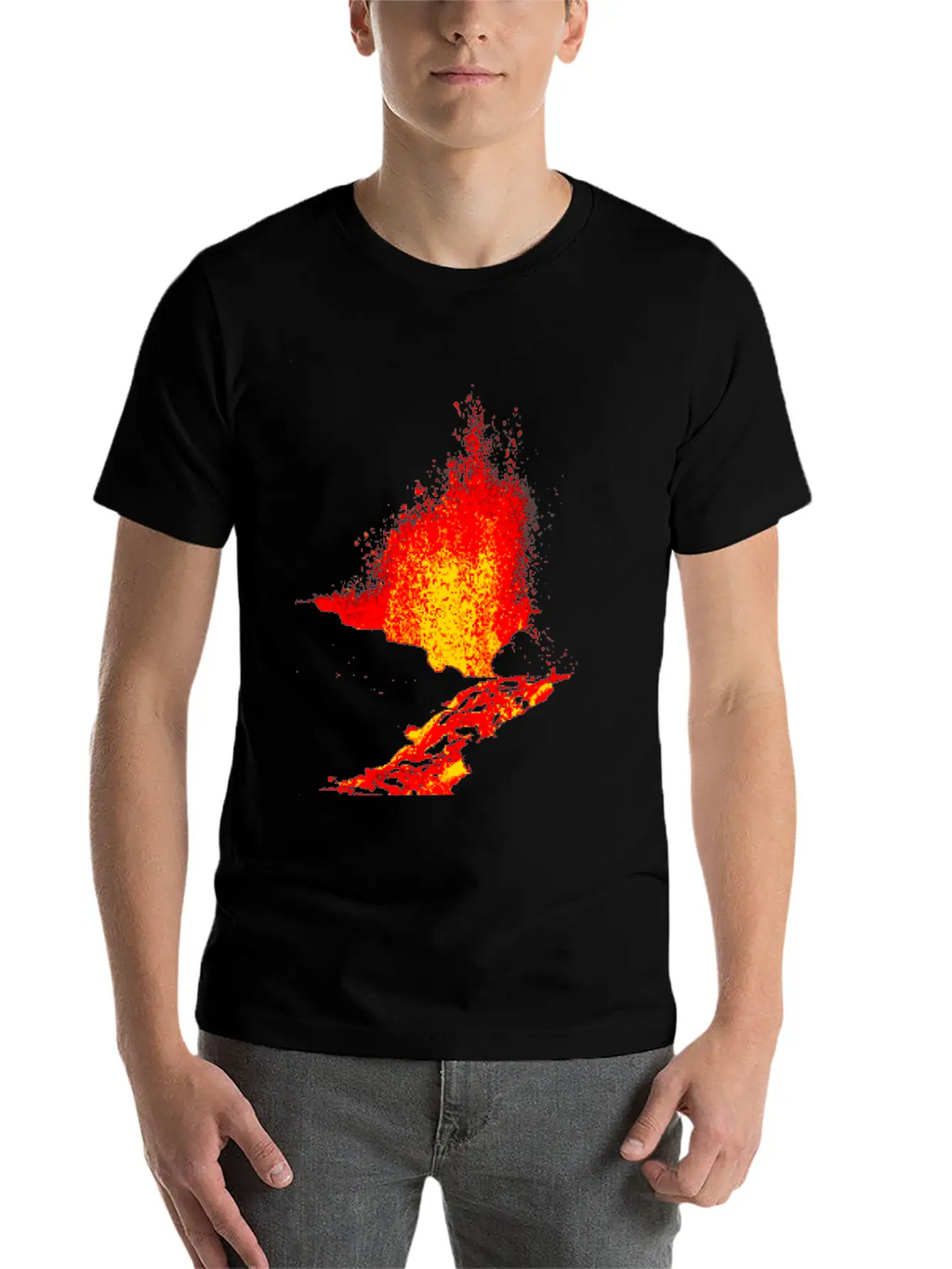 Volcano Madness Stylish Everyday T-Shirt – Unisex Basic Cotton Tee