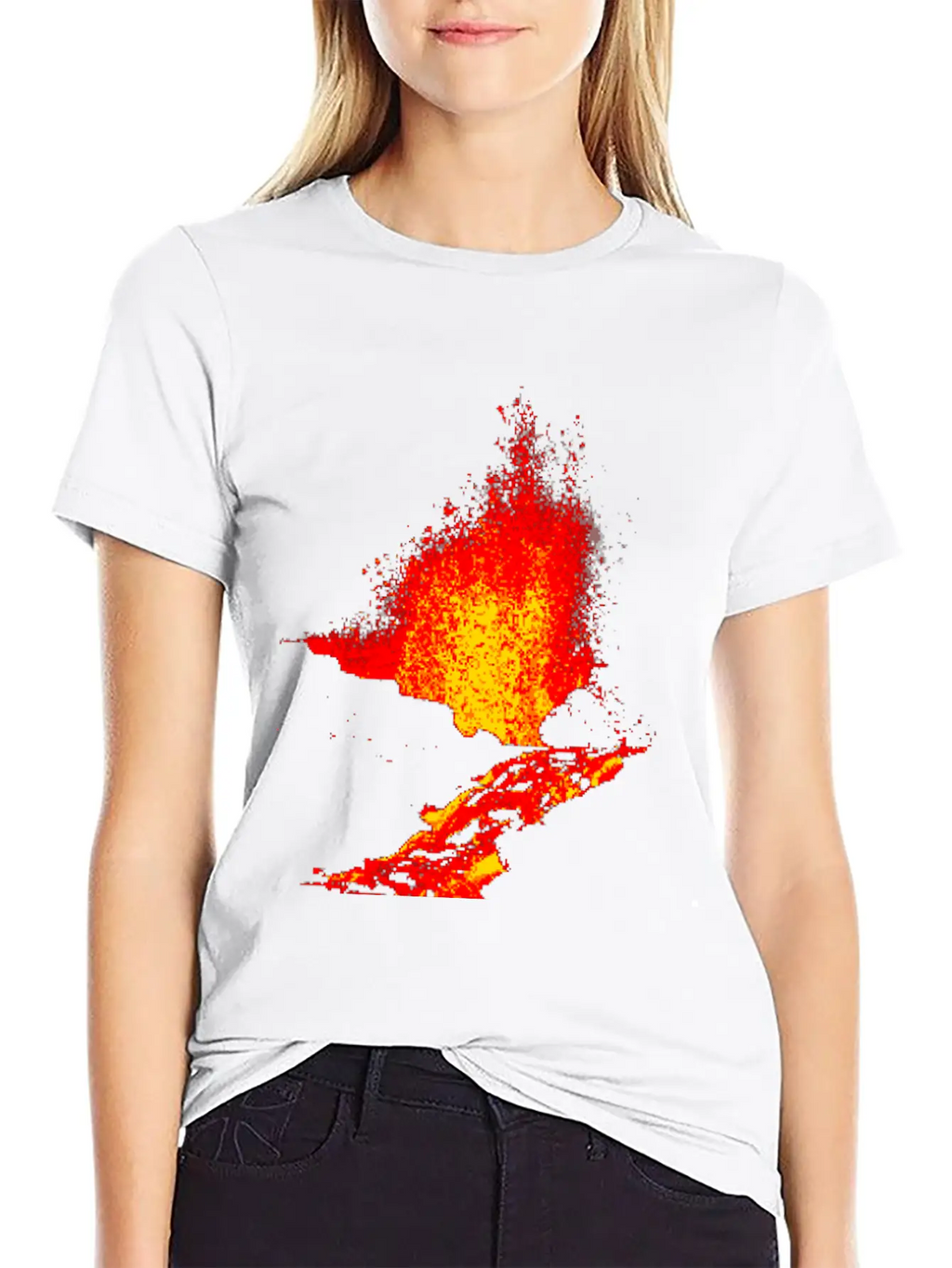 Volcano Madness Stylish Everyday T-Shirt – Unisex Basic Cotton Tee