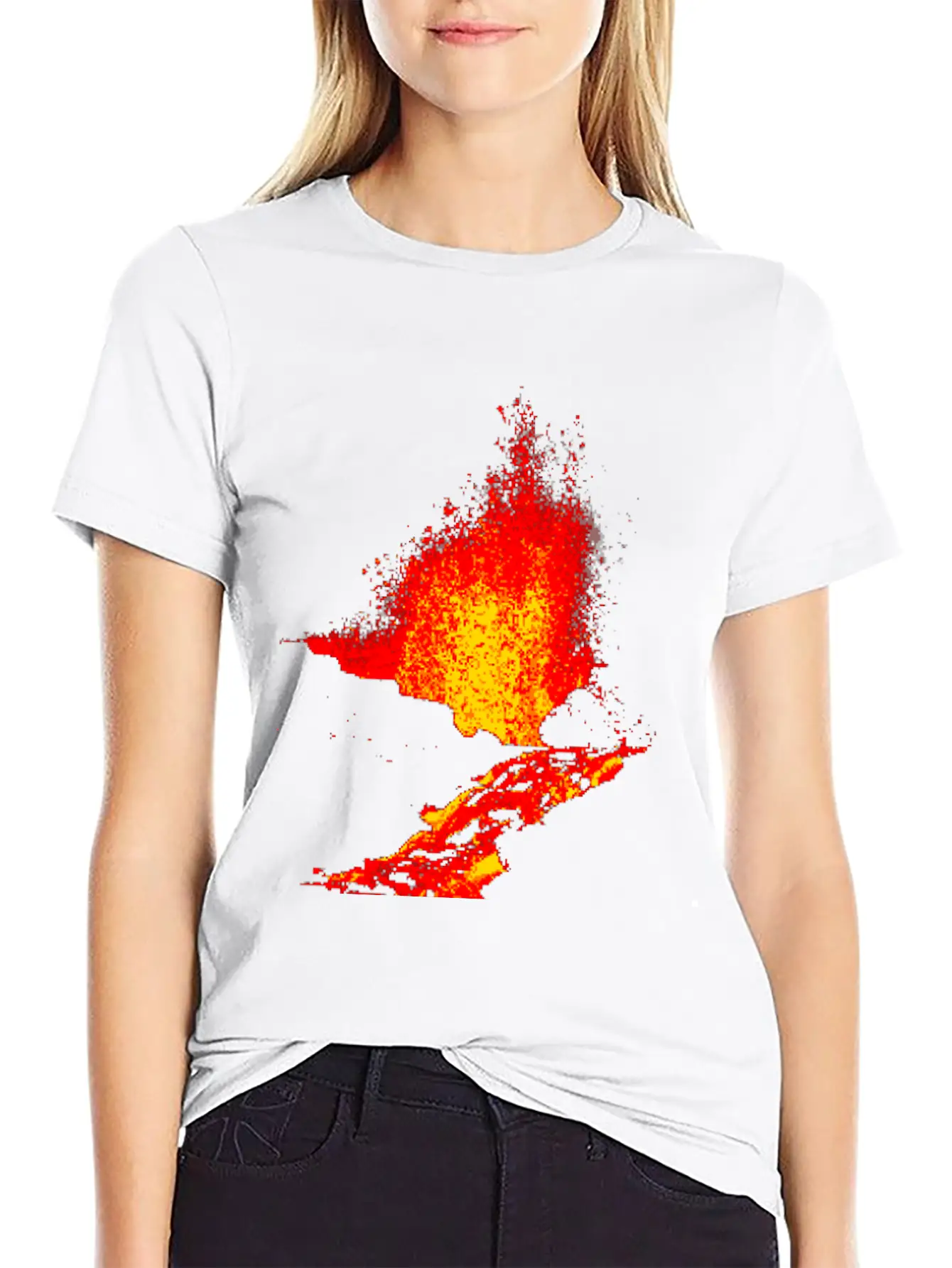 Volcano Madness Stylish Everyday T-Shirt – Unisex Basic Cotton Tee
