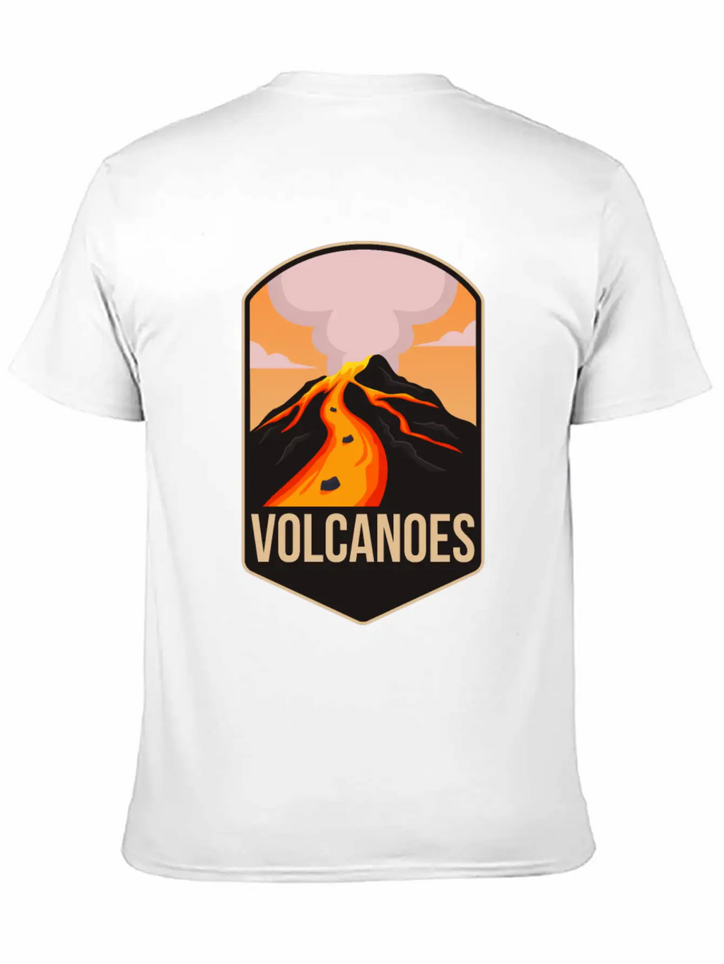 Volcano Unisex Casual T-Shirt – Clean Design For Daily Comfort