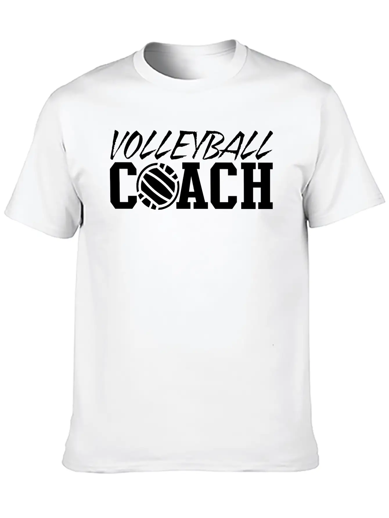 Volleyball Coach Classic Cotton Tee – Unisex Comfort For Any Season