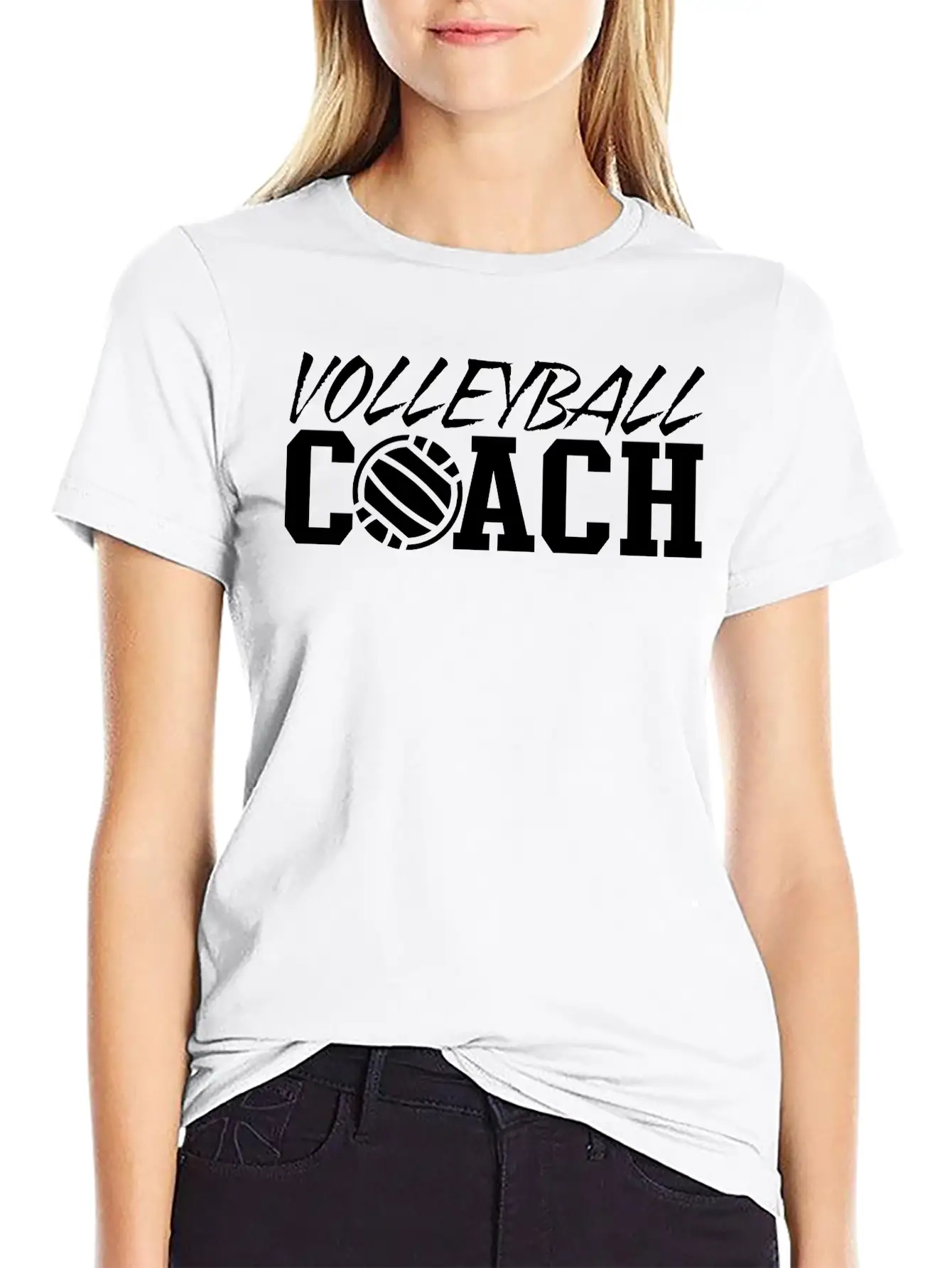 Volleyball Coach Classic Cotton Tee – Unisex Comfort For Any Season