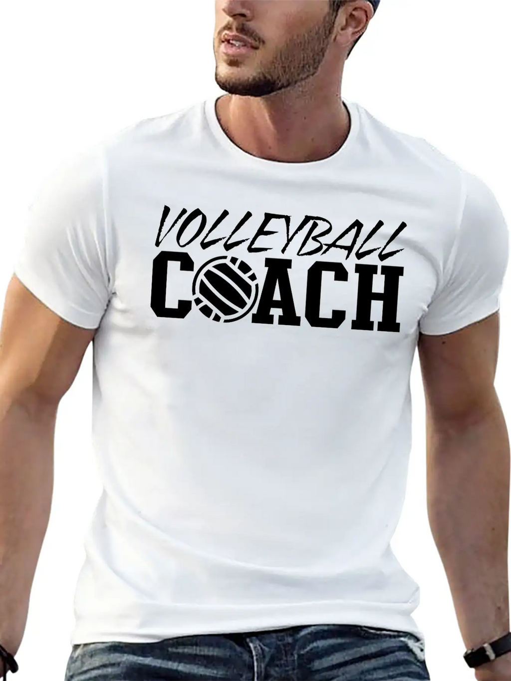 Volleyball Coach Classic Cotton Tee – Unisex Comfort For Any Season