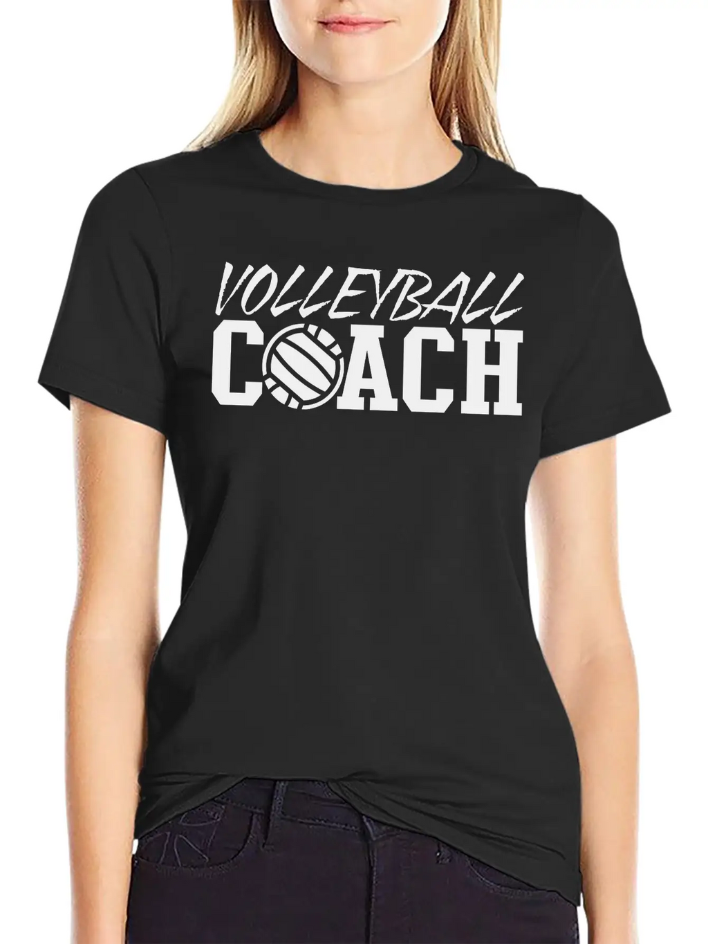Volleyball Coach Classic Cotton Tee – Unisex Comfort For Any Season