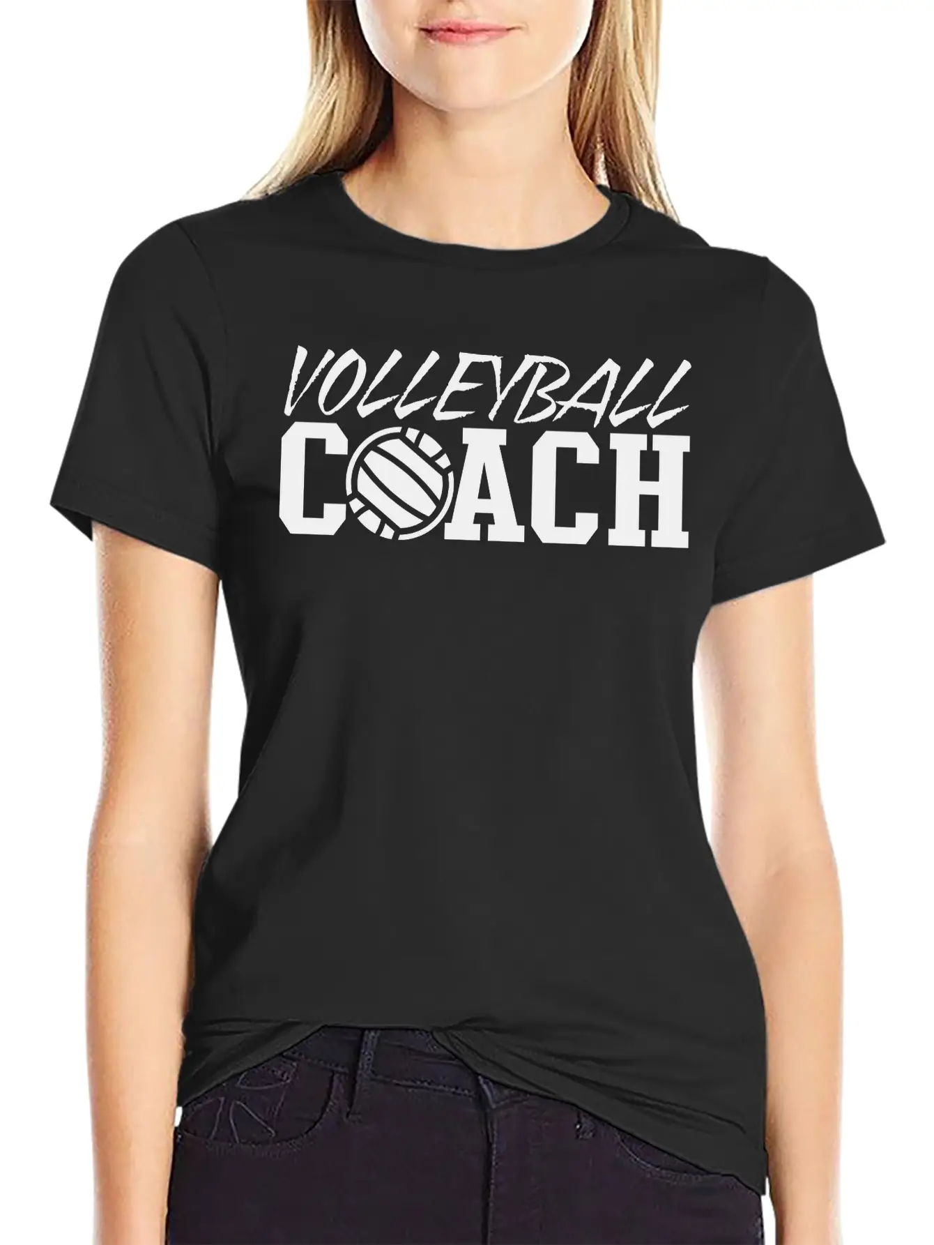 Volleyball Coach Classic Cotton Tee – Unisex Comfort For Any Season