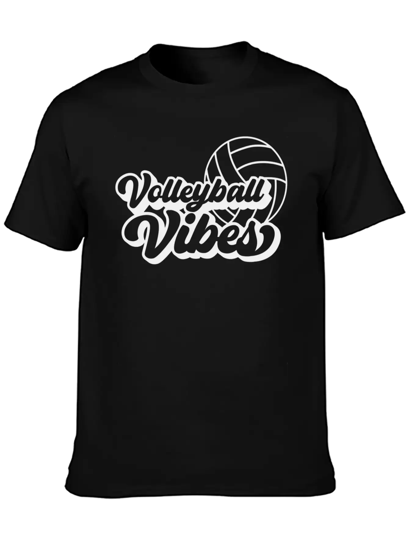 Volleyball Game Day Vibes Volleyball Mom Mother'S Breathable Soft Cotton T-Shirt – Timeless Casual Look
