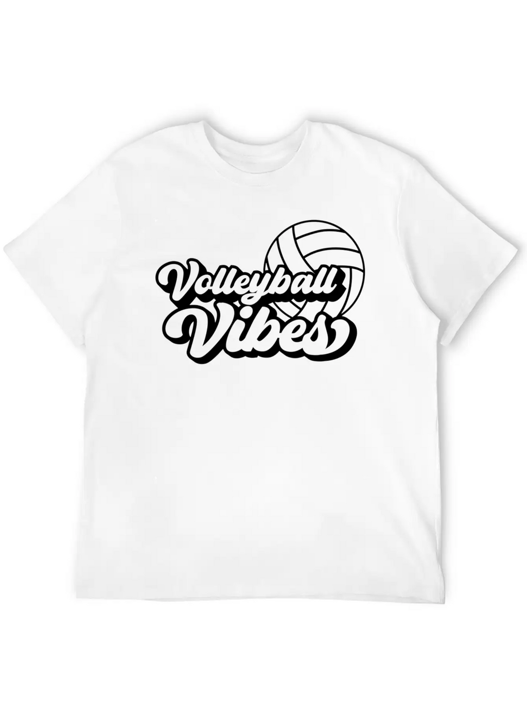 Volleyball Game Day Vibes Volleyball Mom Mother'S Breathable Soft Cotton T-Shirt – Timeless Casual Look